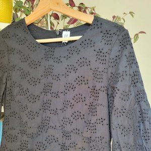 Puff Sleeve Cotton Mini Dress